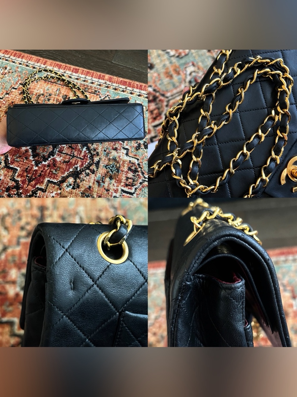 Chanel Classic Vintage Medium Double Flap Bag - Picture 9 of 11